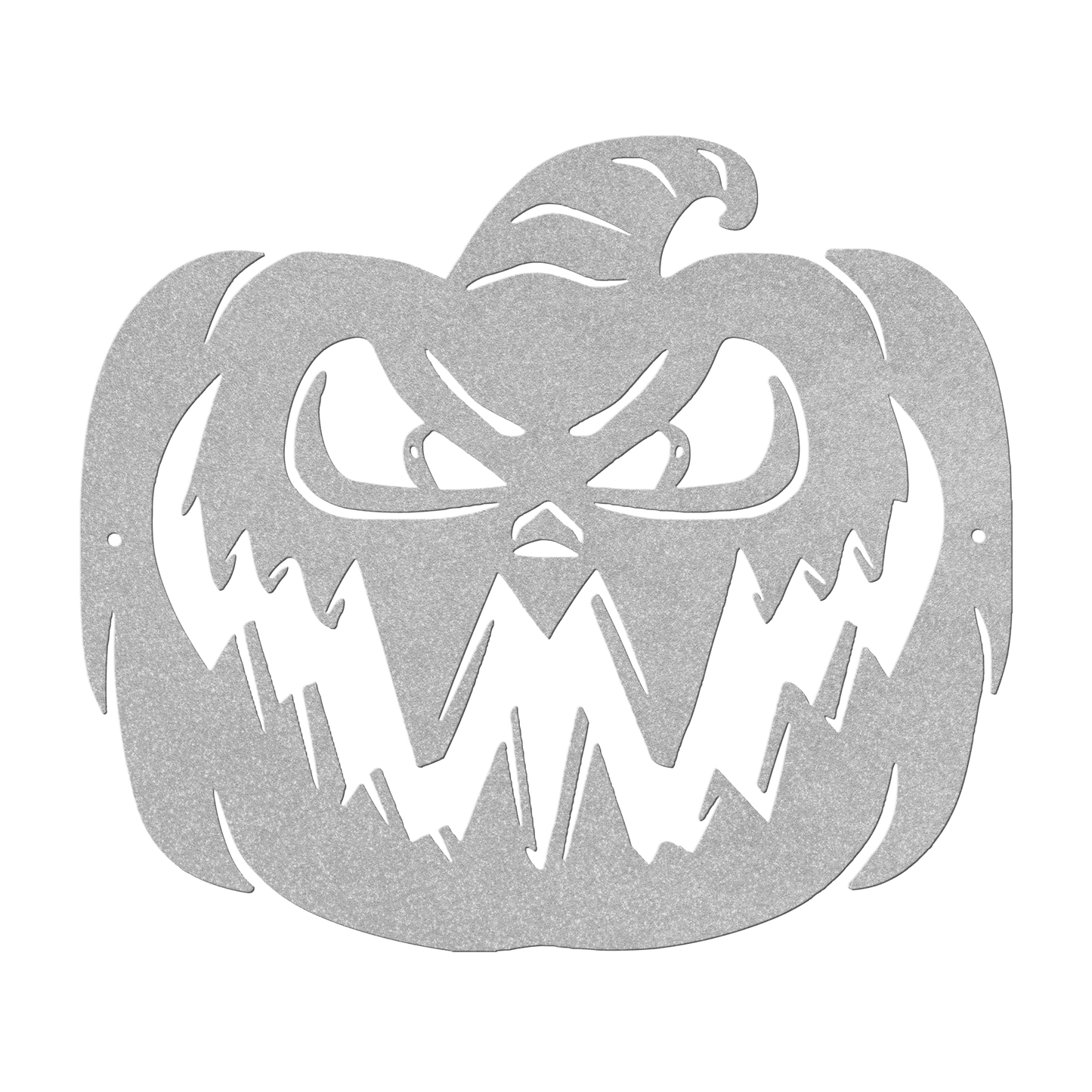 Scary Halloween Pumpkin Metal Wall Art - MAIKERU STUDIO