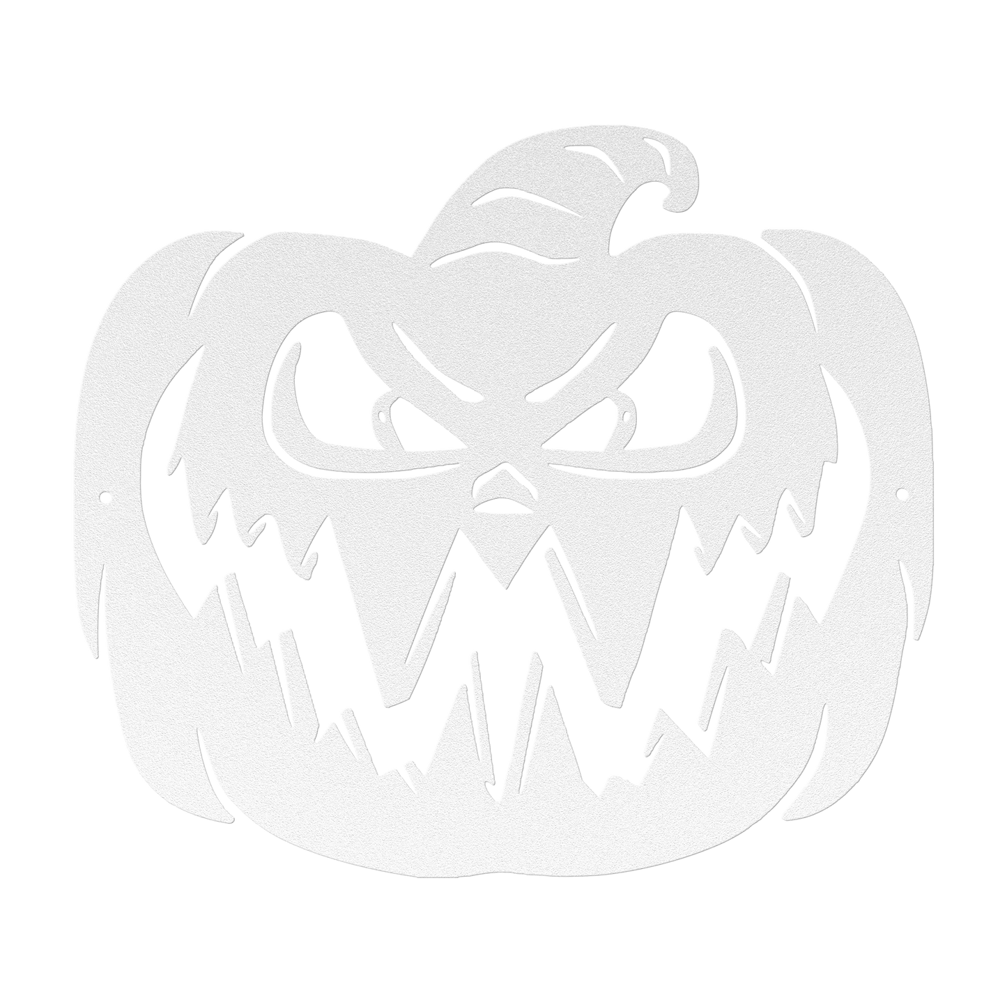 Scary Halloween Pumpkin Metal Wall Art - MAIKERU STUDIO