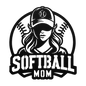 Softball Mom Metal Wall Art - MAIKERU STUDIO