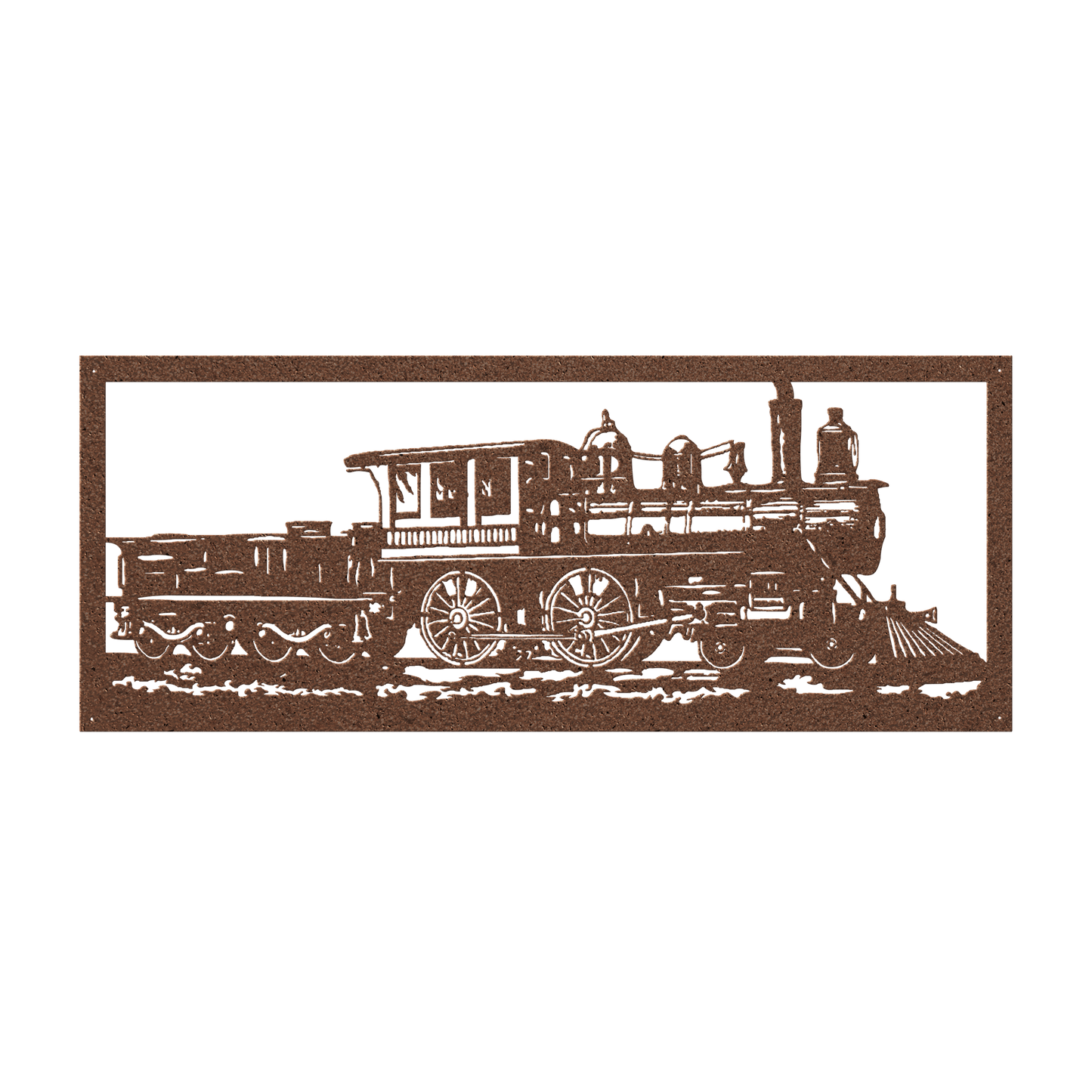 Steam Train Metal Wall Art - MAIKERU STUDIO
