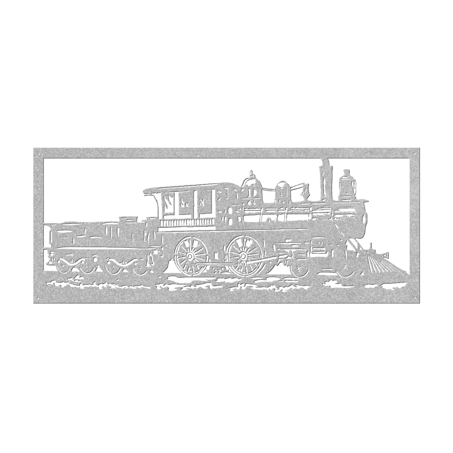 Steam Train Metal Wall Art - MAIKERU STUDIO