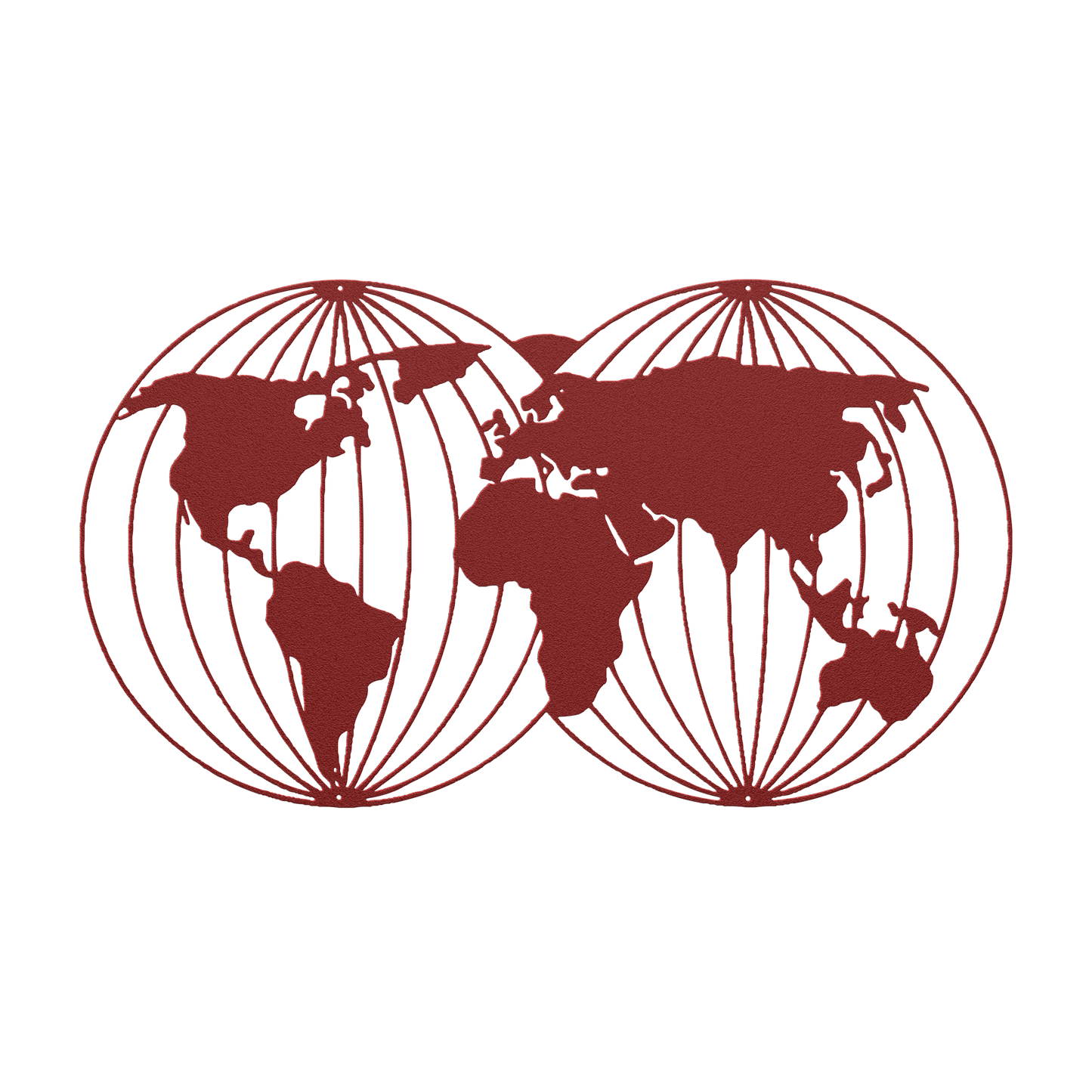Two Worlds Metal Wall Art - MAIKERU STUDIO