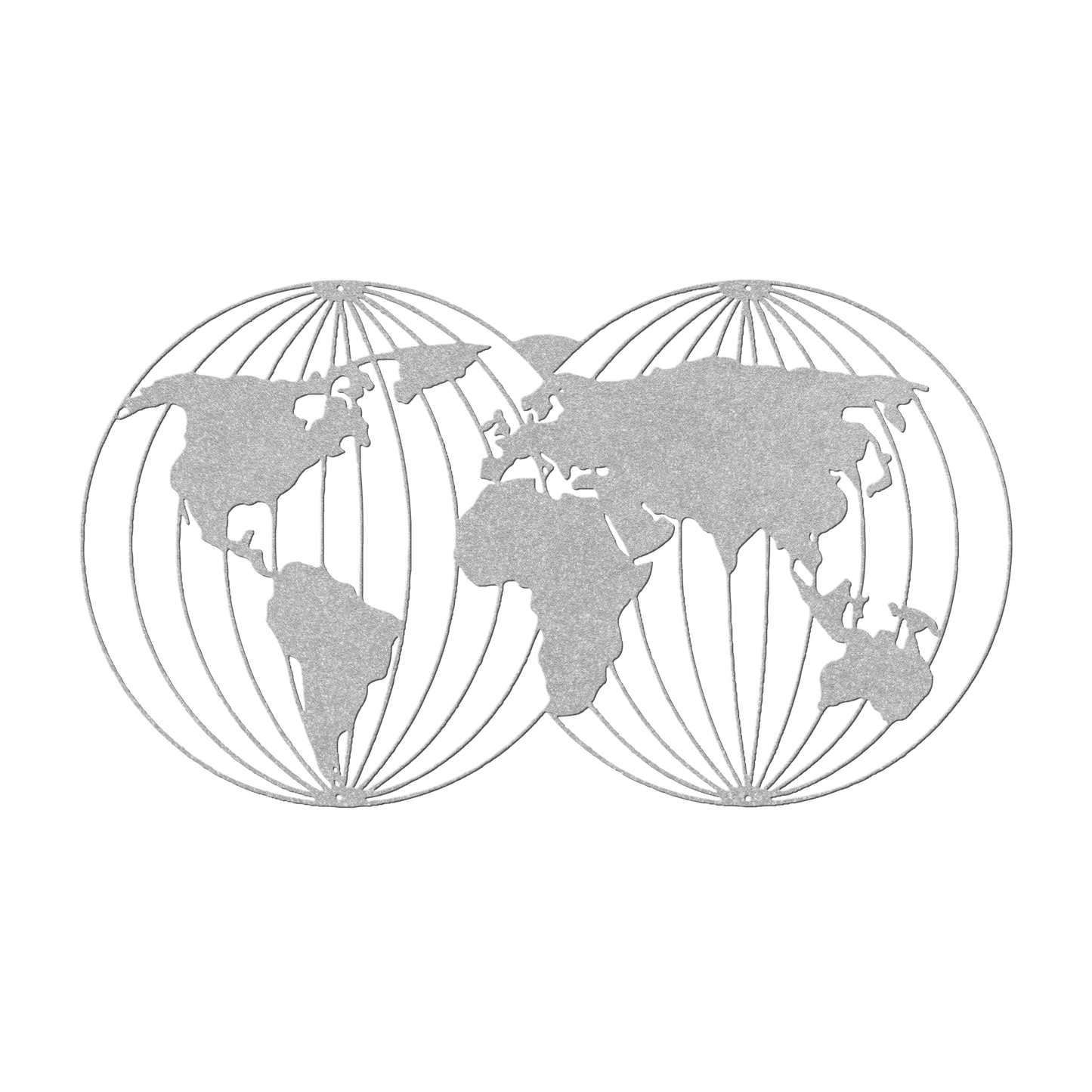 Two Worlds Metal Wall Art - MAIKERU STUDIO