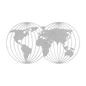 Two Worlds Metal Wall Art - MAIKERU STUDIO