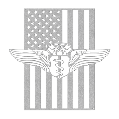 U.S. Air Force Chief Flight Surgeon Wings | American Flag Tribute - MAIKERU STUDIO