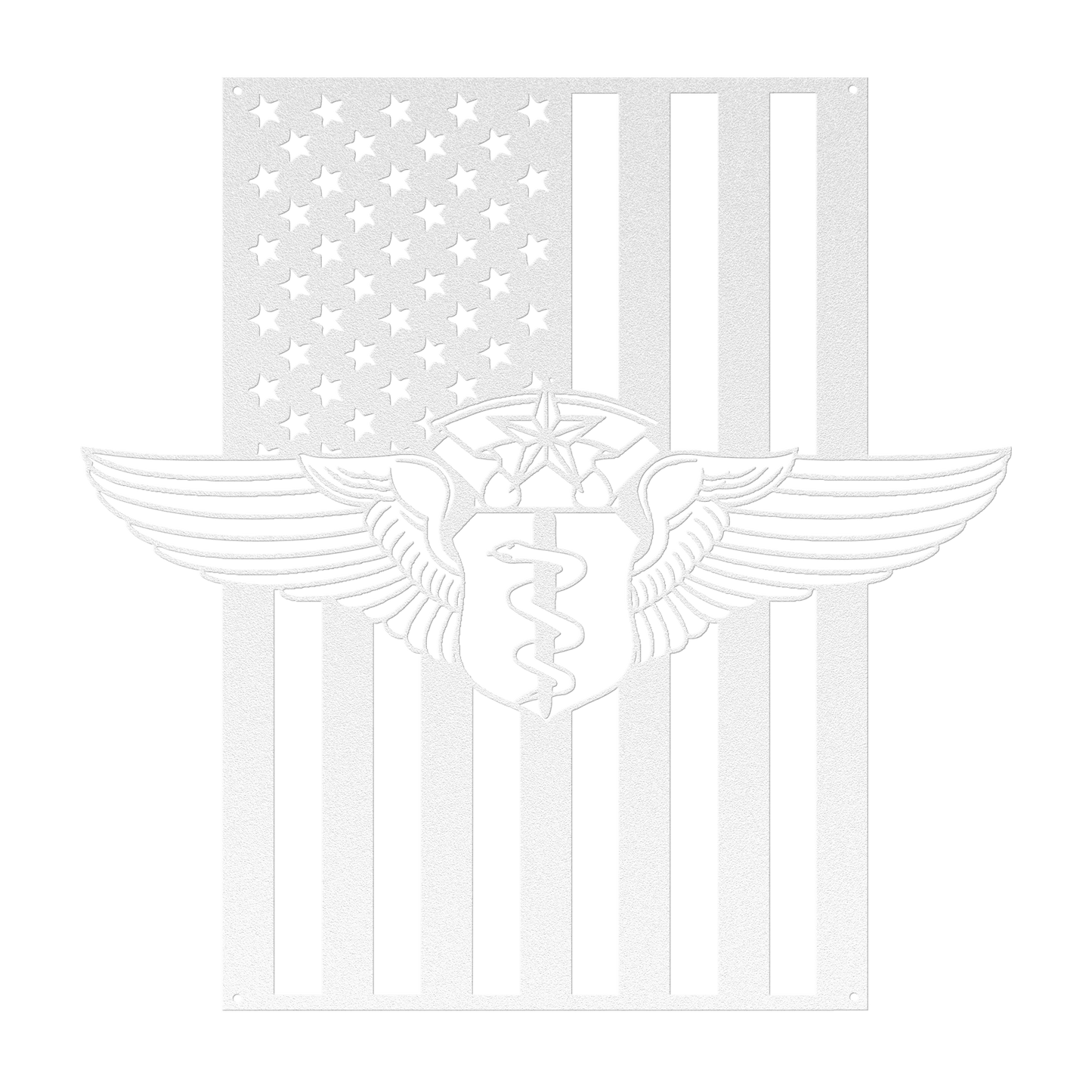 U.S. Air Force Chief Flight Surgeon Wings | American Flag Tribute - MAIKERU STUDIO