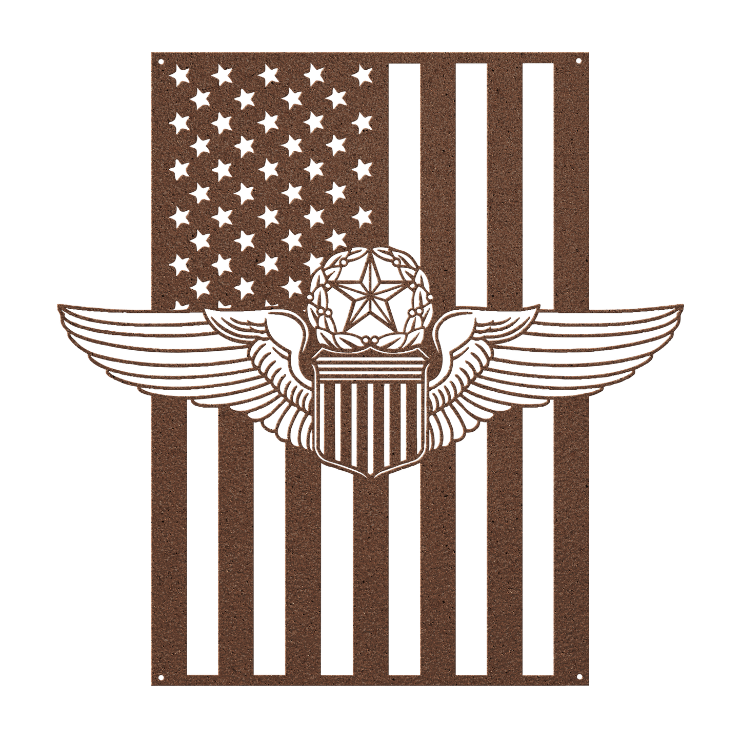 U.S. Air Force Master Pilot Wings | American Flag Tribute - MAIKERU STUDIO