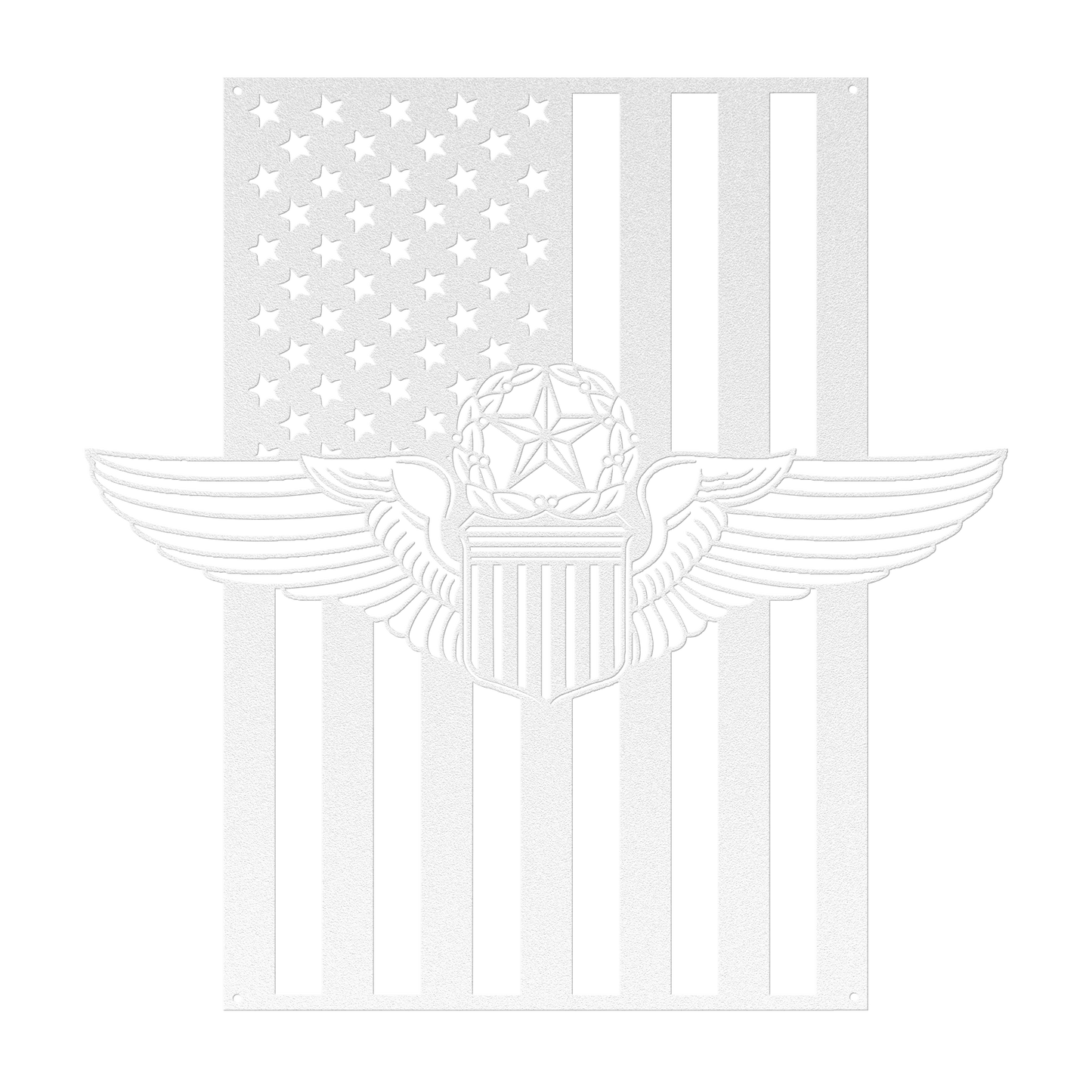 U.S. Air Force Master Pilot Wings | American Flag Tribute - MAIKERU STUDIO