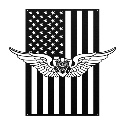 U.S. Army Aircrew wings | American Flag Tribute - MAIKERU STUDIO