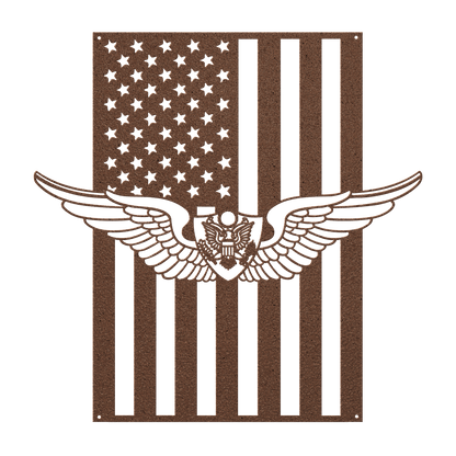 U.S. Army Aircrew wings | American Flag Tribute - MAIKERU STUDIO