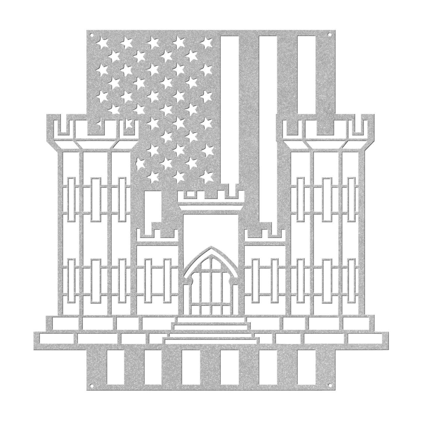 U.S. Army Corps of Engineers Corps Castle | American Flag Tribute - MAIKERU STUDIO