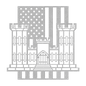 U.S. Army Corps of Engineers Corps Castle | American Flag Tribute - MAIKERU STUDIO