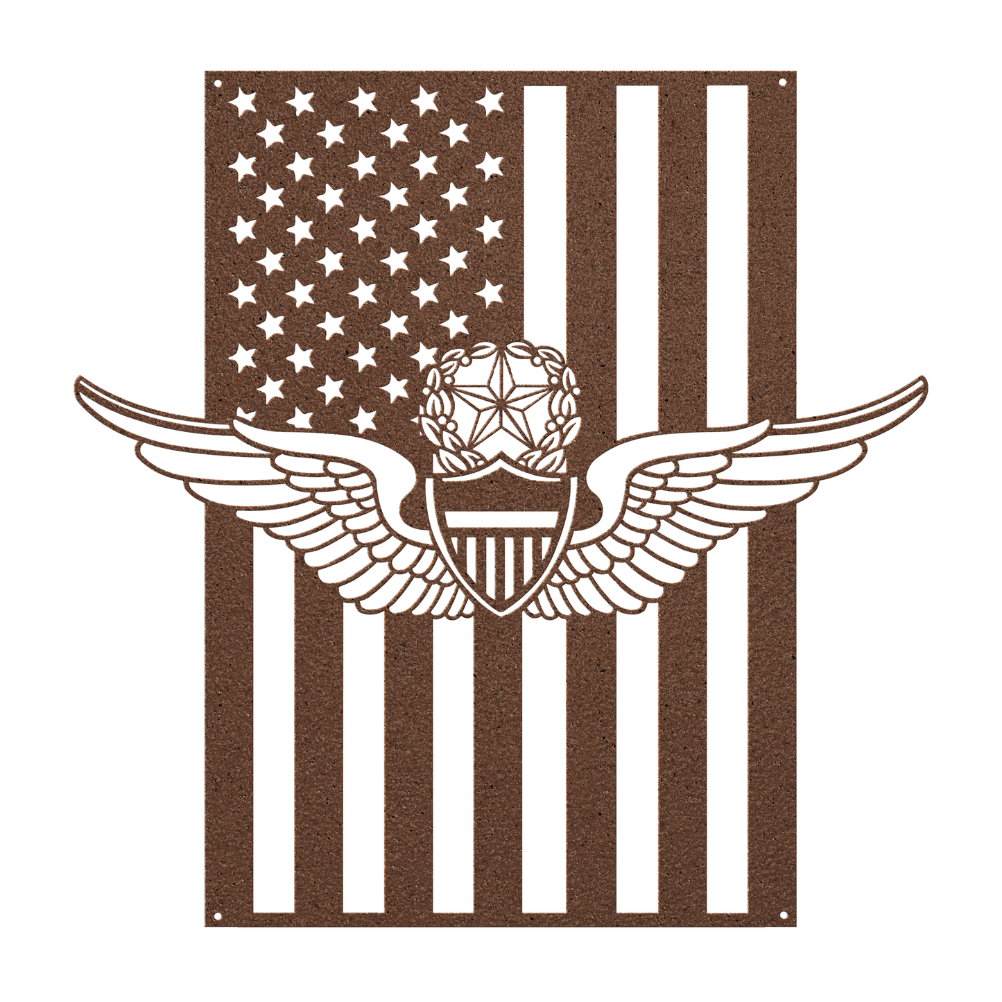 U.S. Army Master Aviation Wings | American Flag Tribute - MAIKERU STUDIO