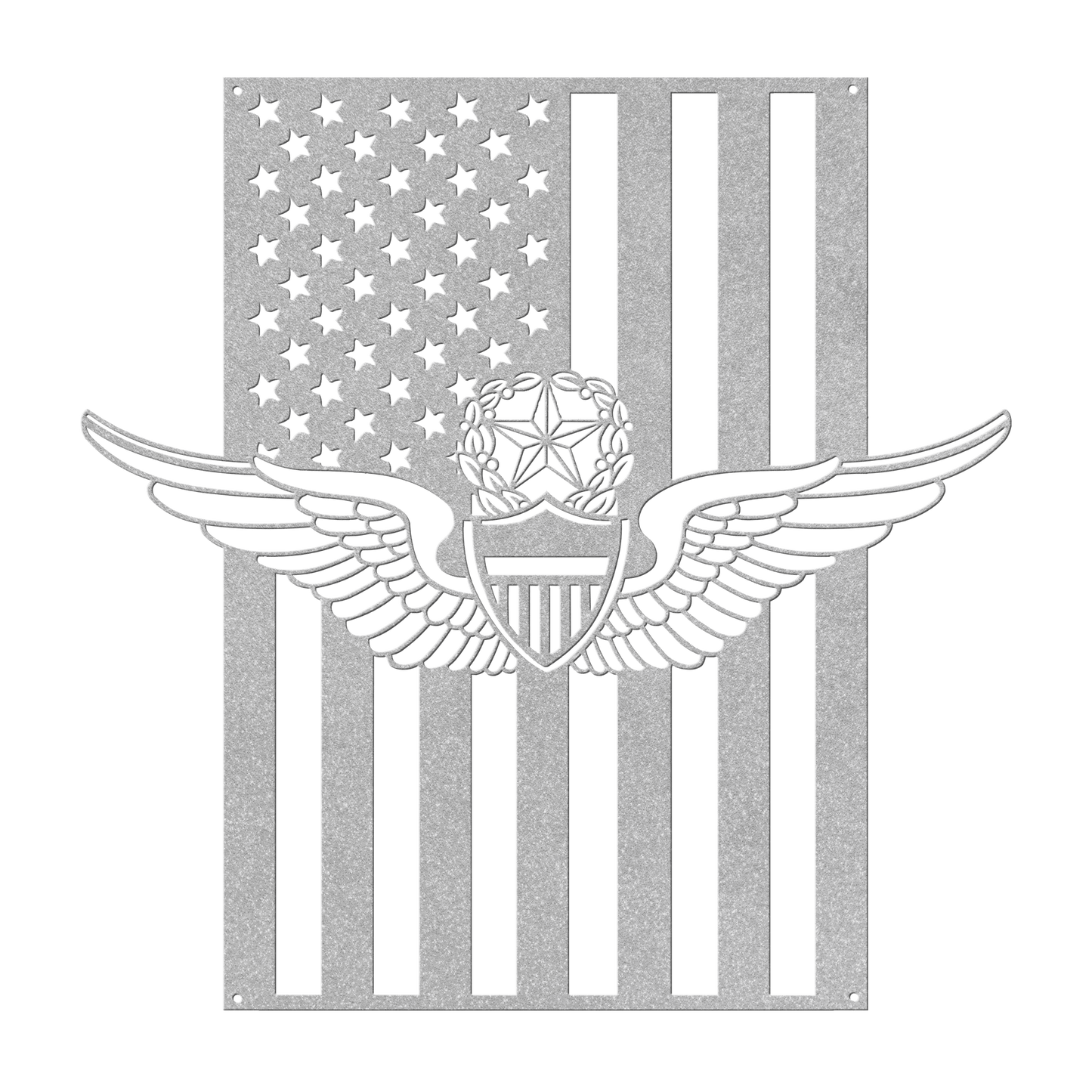 U.S. Army Master Aviation Wings | American Flag Tribute - MAIKERU STUDIO