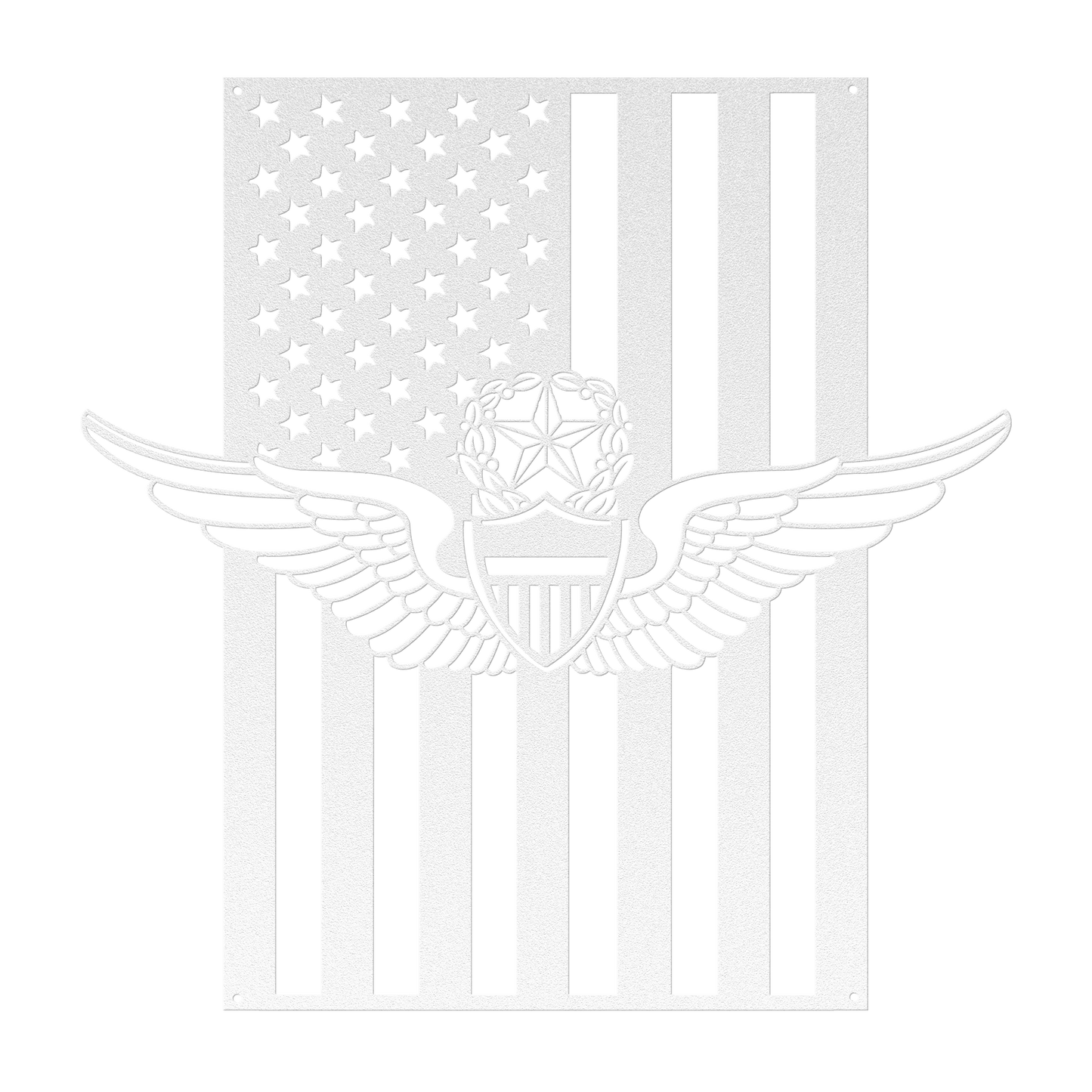 U.S. Army Master Aviation Wings | American Flag Tribute - MAIKERU STUDIO