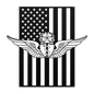 U.S. Army Master Flight Surgeon Wings | American Flag Tribute - MAIKERU STUDIO