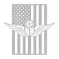U.S. Army Master Flight Surgeon Wings | American Flag Tribute - MAIKERU STUDIO