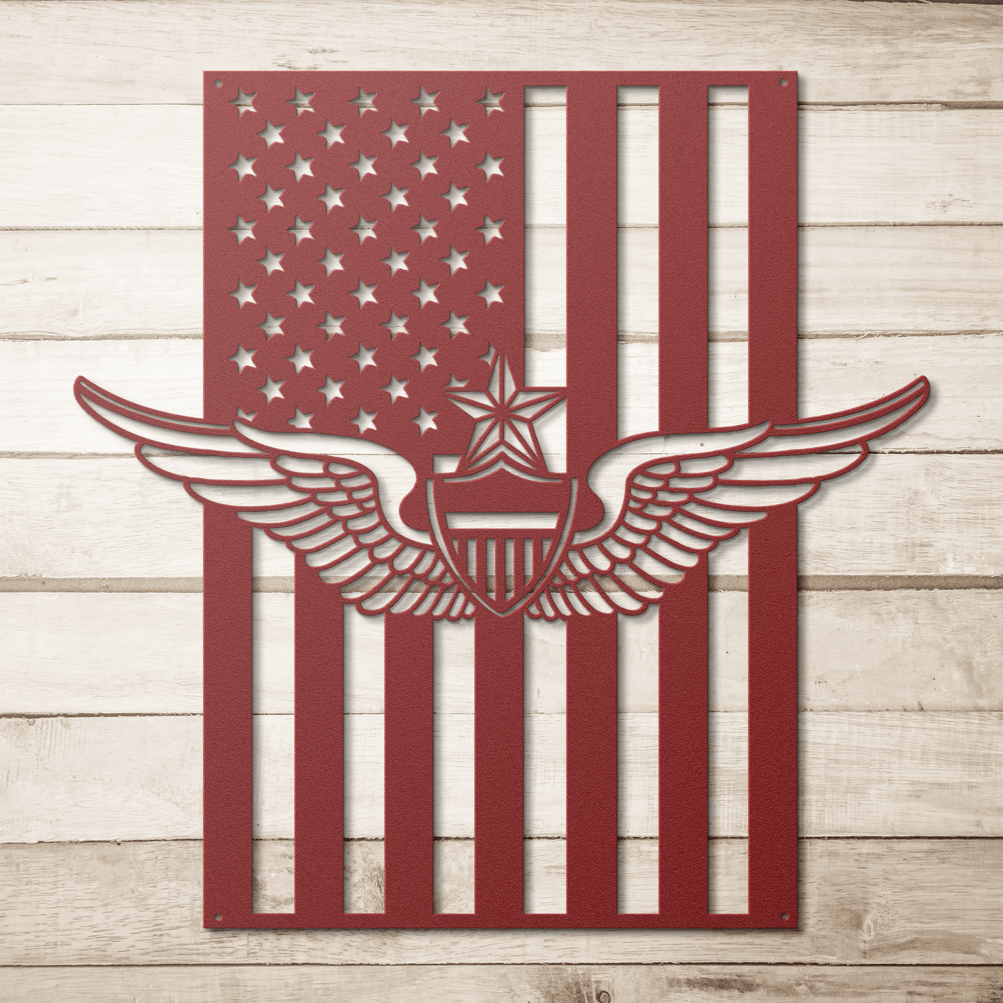 U.S. Army Senior Aviation wings | American Flag Tribute - MAIKERU STUDIO