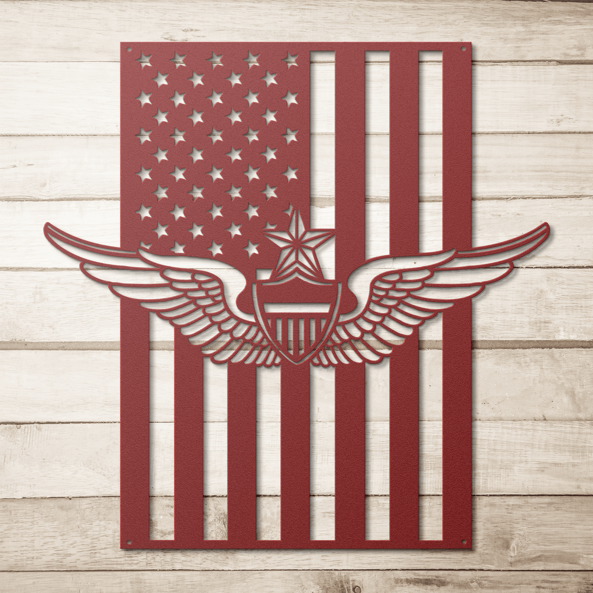 U.S. Army Senior Aviation wings | American Flag Tribute - MAIKERU STUDIO