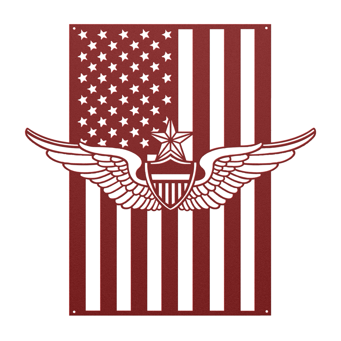U.S. Army Senior Aviation wings | American Flag Tribute - MAIKERU STUDIO