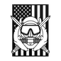 U.S. Army Special Operations Diver Badge | American Flag Tribute - MAIKERU STUDIO
