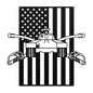 U.S. Army Armor Insignia | American Flag Tribute - MAIKERU STUDIO