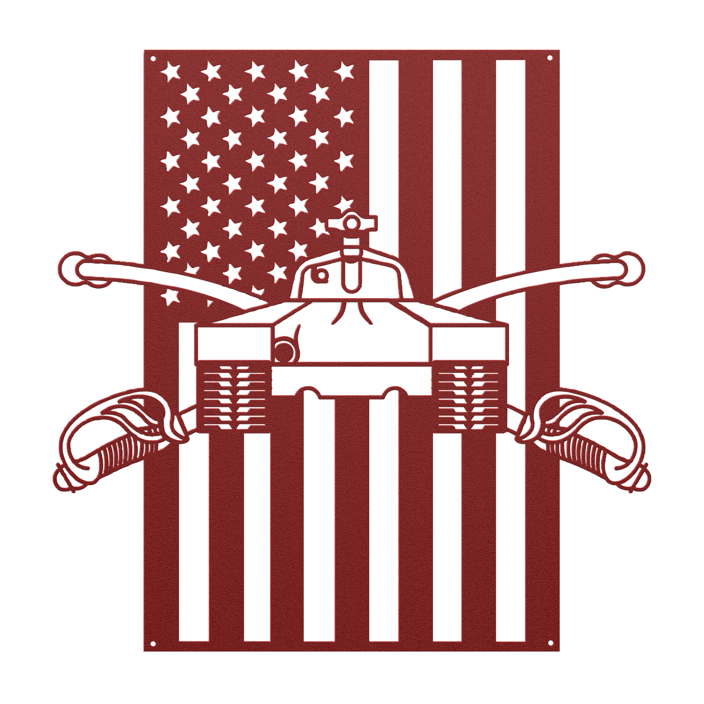 U.S. Army Armor Insignia | American Flag Tribute - MAIKERU STUDIO