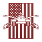 U.S. Army Armor Insignia | American Flag Tribute - MAIKERU STUDIO