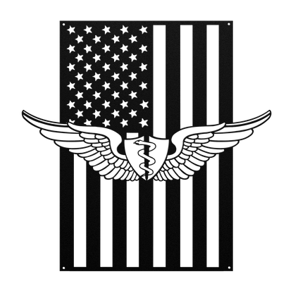 U.S. Army flight Surgeon Wings | American Flag Tribute - MAIKERU STUDIO