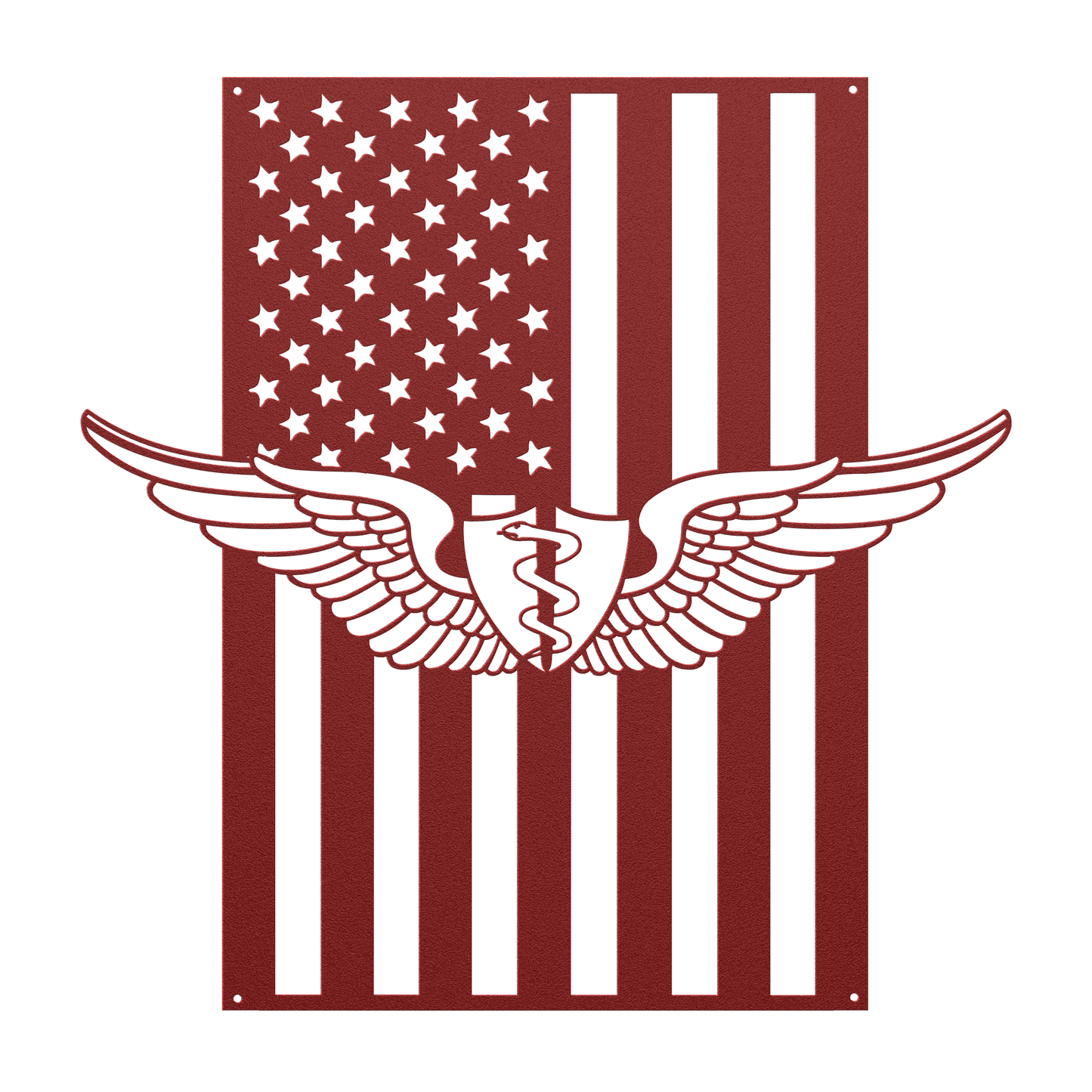 U.S. Army flight Surgeon Wings | American Flag Tribute - MAIKERU STUDIO
