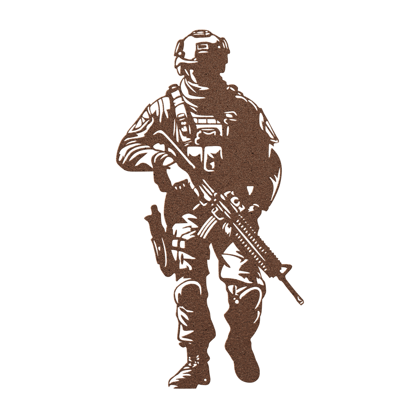 US Soldier Metal Wall Art - MAIKERU STUDIO
