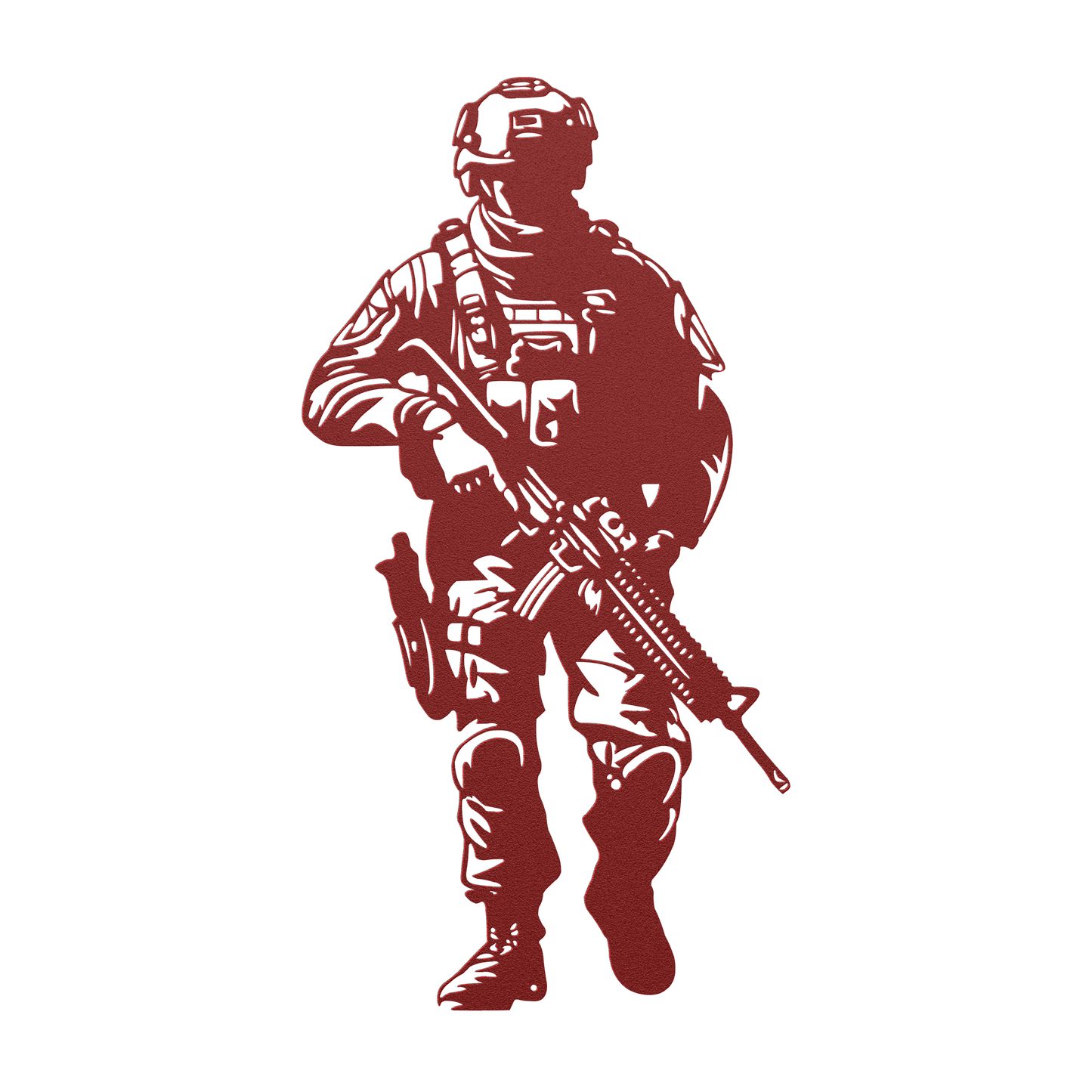 US Soldier Metal Wall Art - MAIKERU STUDIO