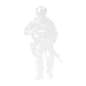 US Soldier Metal Wall Art - MAIKERU STUDIO