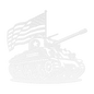 WWll Sherman Tank Metal Wall Art | Patriotic Tribute to U.S. Army Armor - MAIKERU STUDIO