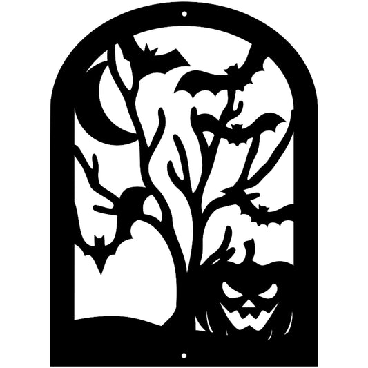 Halloween Gravestone With Scary Pumpkin - MAIKERU STUDIO