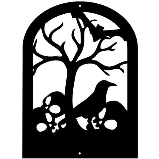 Halloween Gravestone With Skulls - MAIKERU STUDIO