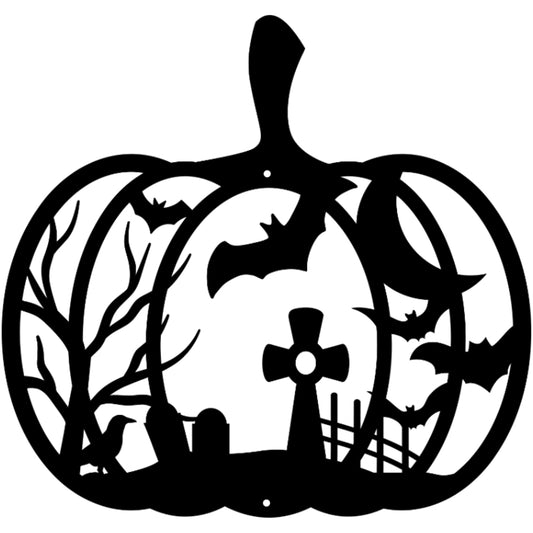 Halloween Pumpkin With Graveyard - MAIKERU STUDIO