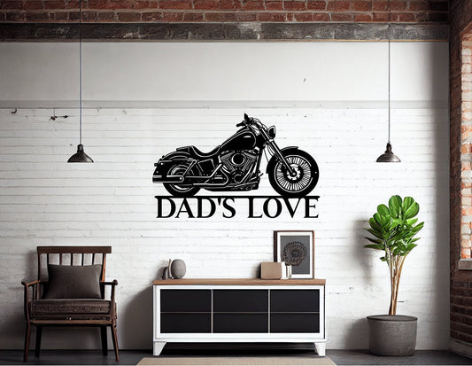 Motorbike Metal Wall Art - MAIKERU STUDIO